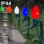 25 Pack Multicolor C9 Music Sync LED Bulbs