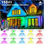 150FT Smart RGB Music Sync Outdoor Lights