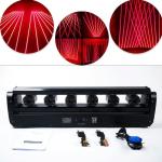 Red Moving Head DJ Lights for Christmas Parties