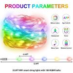 Smart 100 LEDs RGB Fairy Lights with Music Sync