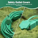 50FT Outdoor Extension Cord for Christmas Lights