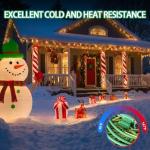 50 Ft Outdoor Cord with 10 Outlets for Lights