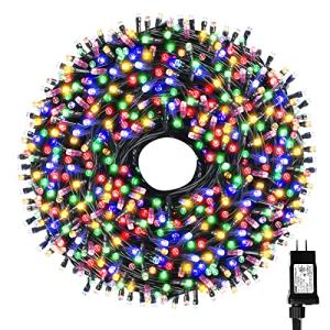 800 LED Multicolor Christmas Lights with Music Sync