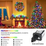 800 LED Multicolor Christmas Lights with Music Sync