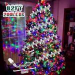 82 FT Synchronized LED Christmas Lights with Music
