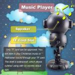 UPODA LED Snowfall Music Projector for Holidays