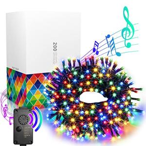 EAMBRITE 82Ft Music Sync Christmas Lights