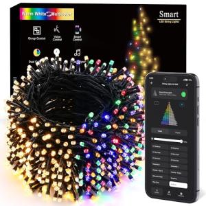 BrizLabs 800 LED Music Sync Christmas Lights