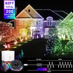 EAMBRITE 82Ft Music Sync Christmas Lights