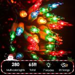 300 Bulbs Musical Christmas Lights with 25 Songs
