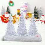 Musical Tabletop Christmas Tree with Colorful Lights