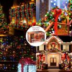 300 Bulbs Musical Christmas Lights with 25 Songs