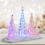 Musical Tabletop Christmas Tree with Colorful Lights