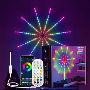 Smart Fireworks LED Lights with Music Sync