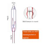 Mini Clear Replacement Bulbs for Synchronized Christmas Lights