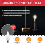 Musical Sync Candle Light Bulbs - 10 Pack