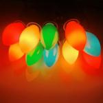 25 Pack C7 Multicolor Christmas Light Bulbs