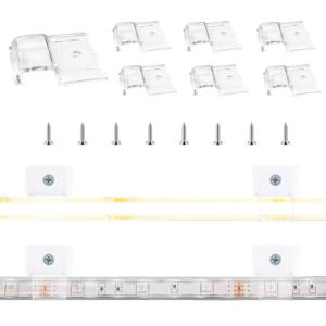60 Pack LED Strip Light Clips for Easy Setup