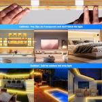 60 Pack LED Strip Light Clips for Easy Setup