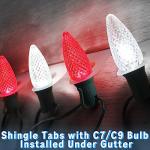 100 Pack Christmas Light Clips for Easy Setup