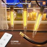 Addlon 50FT Remote-Controlled Music Sync Christmas Lights