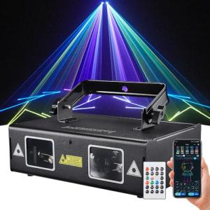 App-Controlled DJ Laser Light for Music Sync