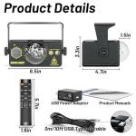 Sound Activated Disco Ball Lights for Parties