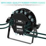 Waterproof RGBW Par Light for Music Shows