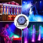 Waterproof RGBW Par Light for Music Shows