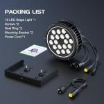 Waterproof RGBW Par Light for Music Shows