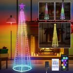 Smart RGB Christmas Tree Lights with Music Sync
