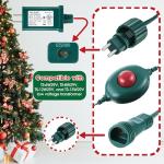 Christmas Lights Power Cord with Foot Switch