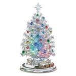 Thomas Kinkade Silver Blessings Music-Sync Lights