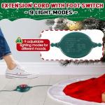 Christmas Lights Power Cord with Foot Switch