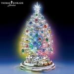 Thomas Kinkade Silver Blessings Music-Sync Lights