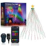 RGB 7Ft Smart Christmas Tree Lights with Music Sync