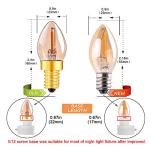 C7 LED Music Sync Night Light Bulbs - 25 Pack