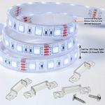 100 Pack LED Strip Light Mounting Clips