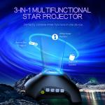 Aurora Projector with 33 Light Effects and Speaker