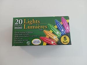 20 Multi-Color Mini Lights - Synchronized to Music