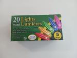 20 Multi-Color Mini Lights - Synchronized to Music