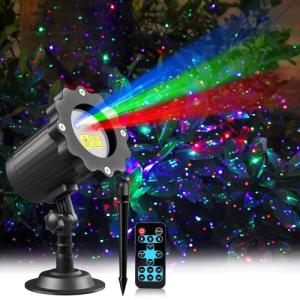 Waterproof RGB Laser Projector Lights for Holidays
