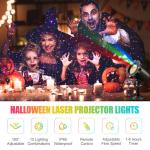 Waterproof RGB Laser Projector Lights for Holidays