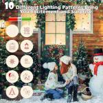 Synchronized Christmas Projector Lights with Remote