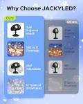 Dual-Head Snowflake Projector Lights for Christmas