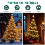 20FT LED Christmas String Lights, 100 Warm White