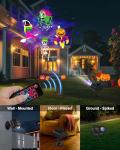 Halloween and Christmas Projector Lights for Outdoor Fun