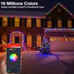 App-Controlled Smart C9 Christmas Lights with Music Sync