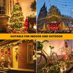 Synchronized Music LED Christmas String Lights 105ft