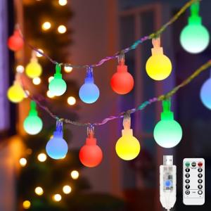 100 LED Mini Globe String Lights - Remote Controlled
